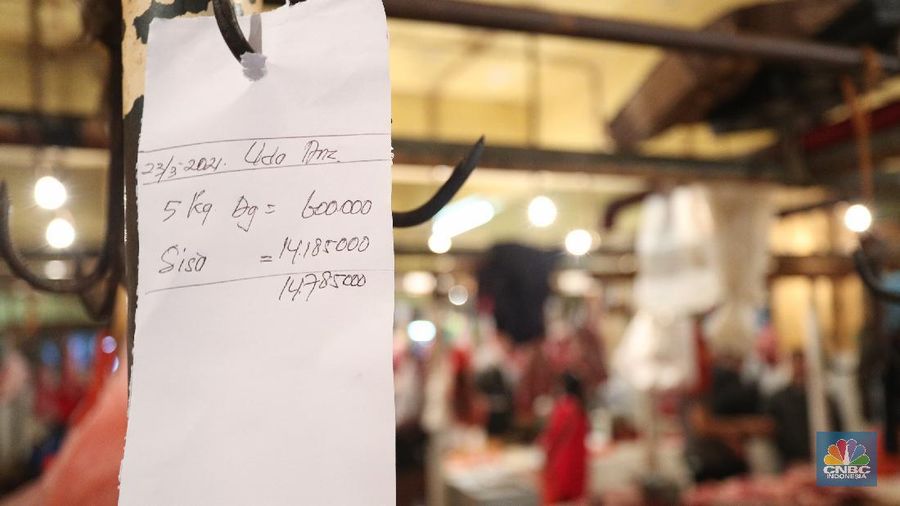 Daging Sapi (CNBC Indonesia/Tri Susilo)