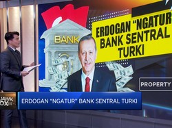 Erdogan "Ngatur" Bank Sentral Turki