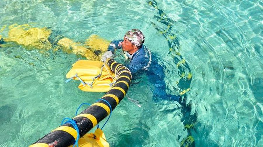kabel bawah laut (Ist Dokumentasi PLN)