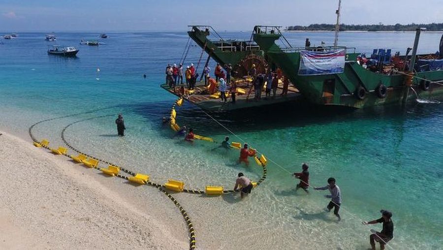 kabel bawah laut (Ist Dokumentasi PLN)
