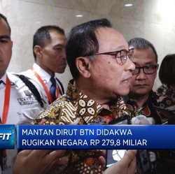 Maryono Didakwa Rugikan Negara Rp 279,6 M
