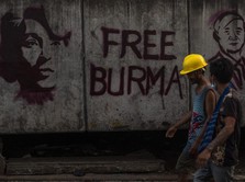 Myanmar Ditinggal, Industri Garmen ke Konstruksi 'Mati Suri'