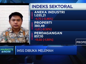 Dibuka Melemah, IHSG Masih Berat Beranjak Naik