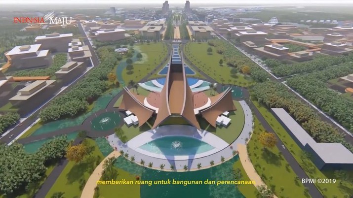 Dibangun 2021, Penampakan Istana Baru Jokowi di Ibu Kota Baru