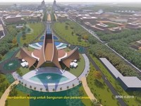Dibangun 2021, Penampakan Istana Baru Jokowi di Ibu Kota Baru