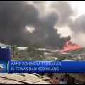 Kamp Rohingya Terbakar, 15 Tewas Dan 400 Hilang