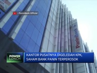 Kantor Pusat Digeledah KPK, Saham Bank Panin Turun