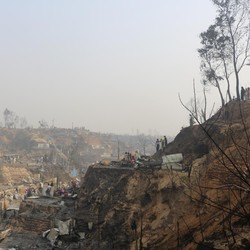 Panas Perang Saudara di Tetangga RI, Drone Hantam Pengungsi Rohingya