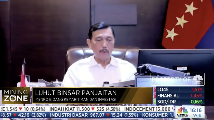 Luhut Binsar Pandjaitan mining Zone