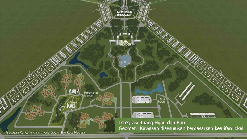 Istana Presiden di Ibu kota Baru (Foto: Dok. Tangkapan Layar Youtube)