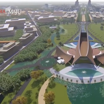 Begini Tampilan Istana Presiden Jokowi di Ibu Kota Baru