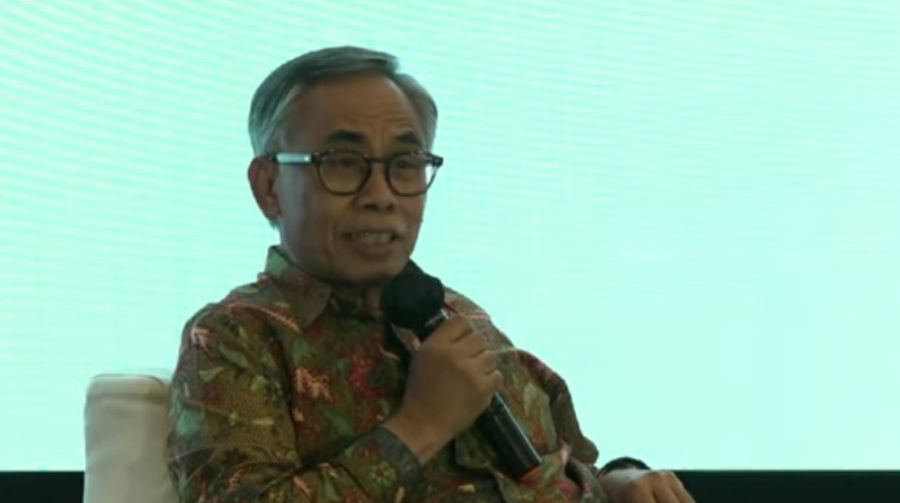 Ketua Dewan Komisioner OJK Wimboh Santoso dalam Acara Temu Stakeholder Untuk Percepatan Pemulihan Ekonomi Nasional. (Tangkapan Layar Youtube Kemenkeu RI)
