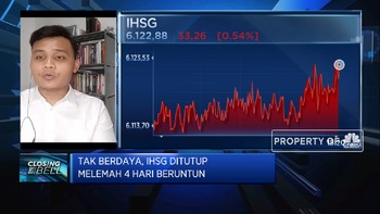 PDB Q1-2021 Diproyeksi Negatif, IHSG Melemah 4 Hari Beruntun