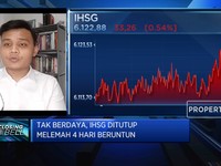 PDB Q1-2021 Diproyeksi Negatif, IHSG Melemah 4 Hari Beruntun