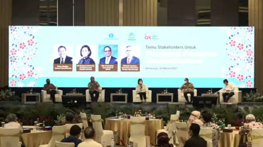 Temu Stakeholder Untuk Percepatan Pemulihan Ekonomi Nasional. (Tangkapan Layar Youtube Kemenkeu RI)
