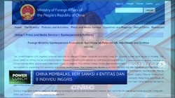 Balas Dendam, China Beri Sanksi ke Inggris
