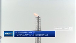 Diserang Proyektil, Terminal Minyak Arab Saudi Terbakar