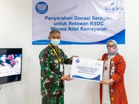 Berikan 1500 Jersey, Bantuan bank bjb ke Nakes Terus Mengalir