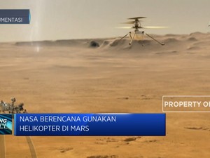 NASA Bakal Eksplorasi Planet Mars Dengan Helikopter