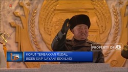 Korut Tembakkan Rudal, Biden Siap 'Layani' Eskalasi