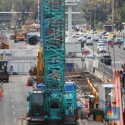 Progres Proyek MRT Fase II Bundaran HI-Harmoni, Tuntas 2025!