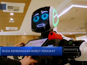Robot Perawat Di Rumah Sakit