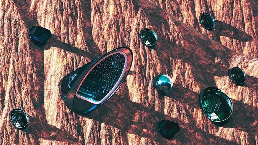 Hunian pertama manusia di planet Mars. (Dok: ABIBOO studio/SOnet)