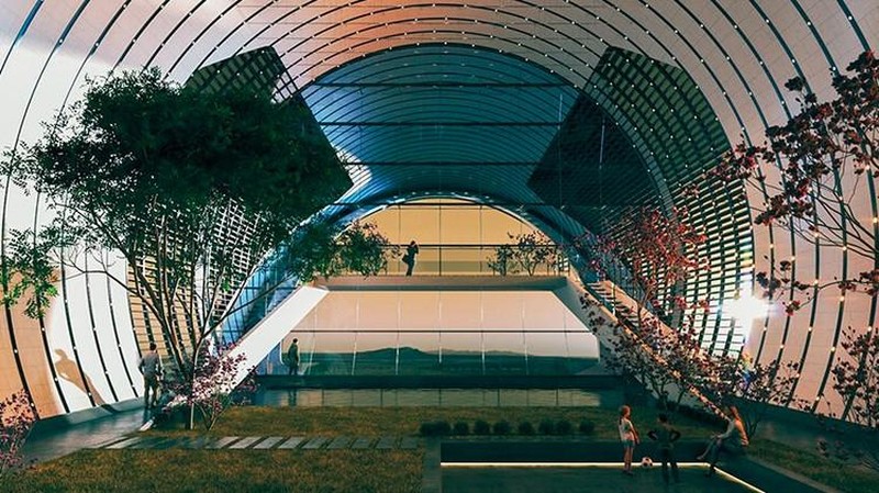 Hunian pertama manusia di planet Mars. (Dok: ABIBOO studio/SOnet)
