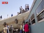 Ngeri! Deretan Foto Tabrakan Maut Kereta di Mesir, 32 Tewas