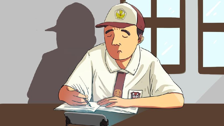 INFOGRAFIS, Terkuak Dampak Negatif Sekolah Online