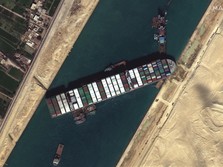 Ever Given Nyangkut di Suez, Mesir Minta Kompensasi Rp 14,5 T