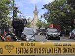 Potret Terkini Lokasi Bom Gereja Katedral Makassar