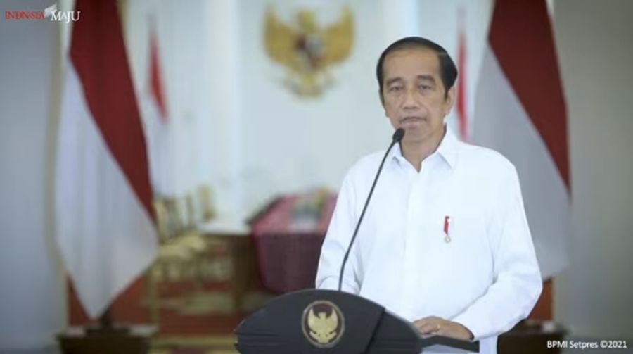 Pernyataan Presiden Joko Widodo Terkait Aksi Terorisme di Makassar (Tangkapan Layar Youtube Sekretariat Presiden)
