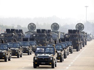 Junta Myanmar Gempur Pasar, 15 Warga Sipil Tewas