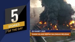 Tangki Kilang Balongan Meledak Hingga India Vs Arab Saudi