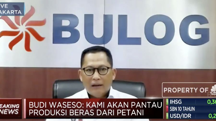 Direktur Bulog Budi Waseso