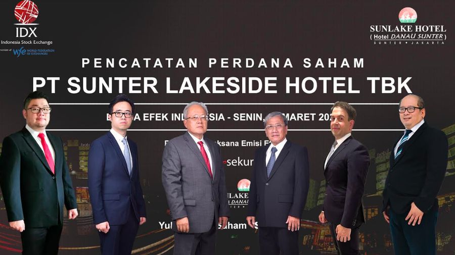 IPO PT Sunter Lakeside Hotel Tbk (SNLK), Senin 29 Maret 2021