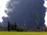 Penampakan Usai Kebakaran di Kilang Balongan Milik Pertamina