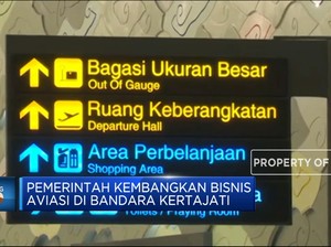 Pemerintah Kembangkan Bisnis Aviasi di Bandara Kertajati