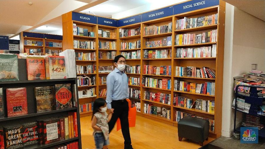 Toko Buku Kinokuniya (CNBC Indonesia/Tri Susilo)