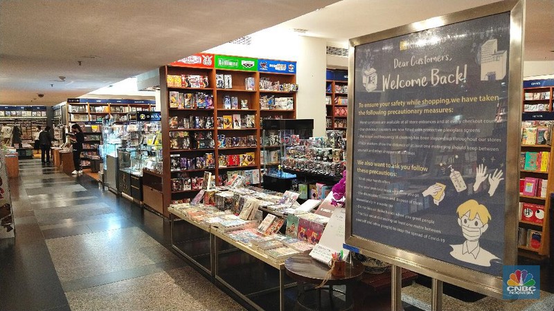 Toko Buku Kinokuniya (CNBC Indonesia/Tri Susilo)