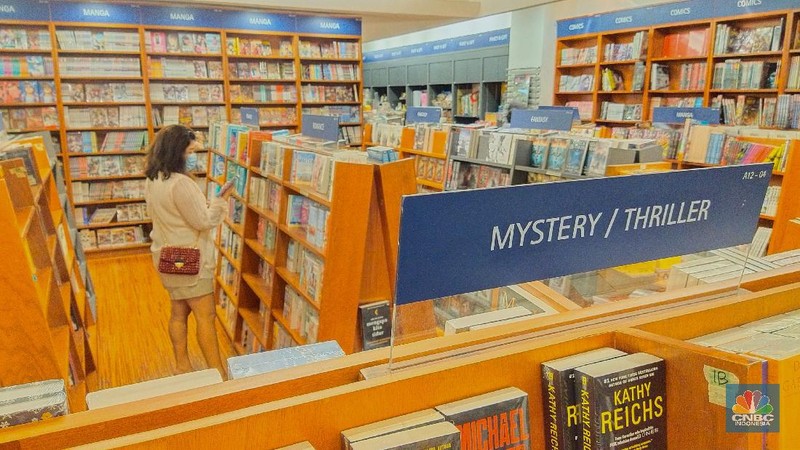 Toko Buku Kinokuniya (CNBC Indonesia/Tri Susilo)