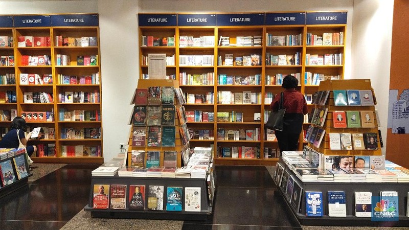 Toko Buku Kinokuniya (CNBC Indonesia/Tri Susilo)