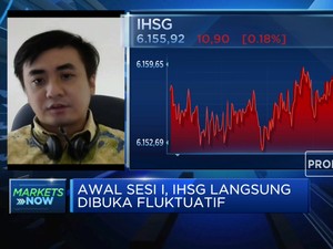Dibuka Fluktuatif, Ini Sentimen Penggerak IHSG