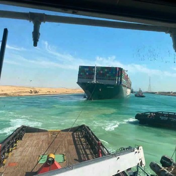 Kapal Ever Given Bebas, Ini Potret Terbaru Terusan Suez