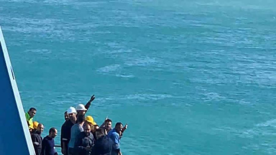 In this photo released by Suez Canal Authority, the Ever Given, a Panama-flagged cargo ship is accompanied by Suez Canal tugboats as it moves in the Suez Canal, Egypt, Monday, March 29, 2021. Salvage teams on Monday set free a colossal container ship that has halted global trade through the Suez Canal, bringing an end to a crisis that for nearly a week had clogged one of the world’s most vital maritime arteries. (Suez Canal Authority via AP)