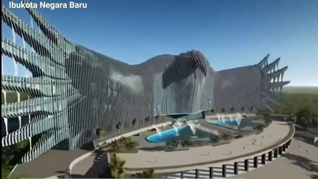 Circulating!  The appearance of Jokowi’s ‘Garuda Palace’ in the New Capital