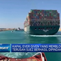 Dampak Ekonomi Dari Kandasnya Ever Given di Terusan Suez