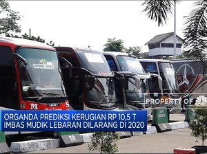Mudik Lebaran Dilarang, Bisnis Transportasi Gigit Jari