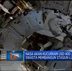 NASA Siapkan USD 400 Juta Bangun Stasiun Luar Angkasa Swasta